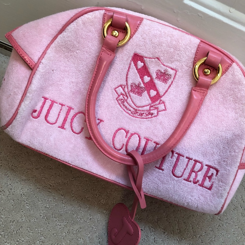 Vintage Juicy Couture hot pink bag